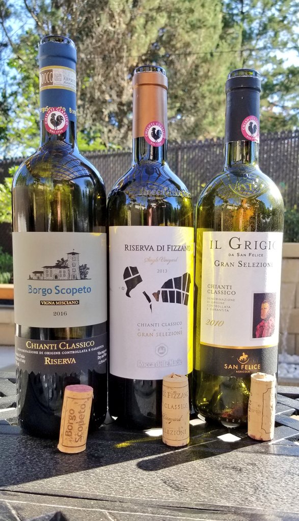 MTLWINEGUY's tweet photo. ๐๐๐๐ท๐ท๐ท#ChiantiClassicoNight๐๐ฎ๐น๐๐ฏ ๐ฅ #Wines #Tshirt #AmazingPulls #Caparzo @BorgoScopeto #Riserva #2016 @roccadellemacie #Fizzano #GranSelezione #2013 @agricolasfelice #IlGrigio #2010 #GranSelezione @dpen_vini @JohnMFodera @tonywoodwine @pietrosd https://t.co/tZB5cdPDUg