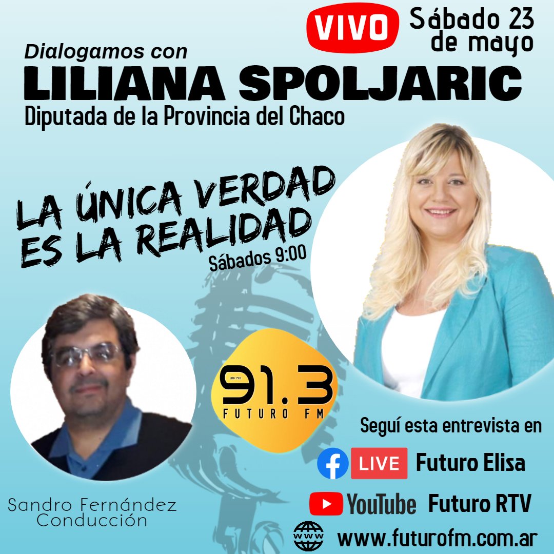 Escucha la entrevista👇
youtu.be/izHMAeGW8-4
<a href="/lilispoljaric1/">Liliana Spoljaric</a>