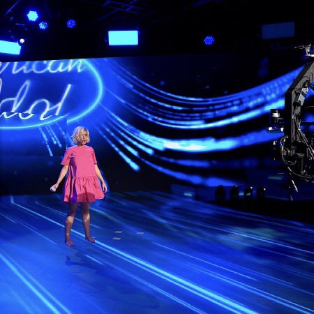 kortneyje's tweet photo. Here are some behind-the-scenes photos of how @KatyPerry’s performance of #Daisies on American Idol was created. https://t.co/zPGX0PNVP0