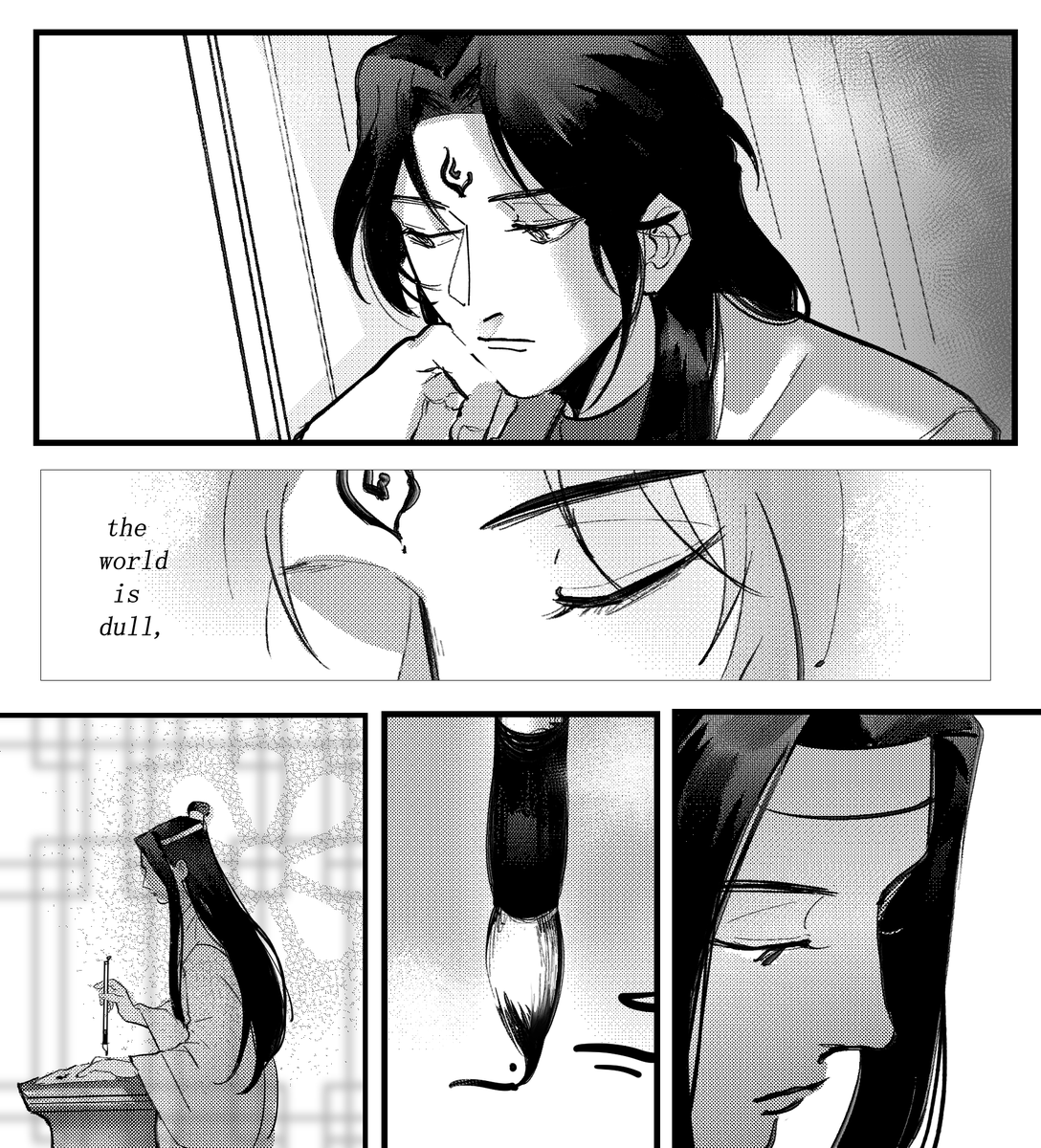 [Reup because the first page lost sentence]
A quote i really like.

#ScumVillainSelfSavingSystem #MoDaoZhuShi #人渣反派自救系统 #MDZS #TianGuanCiFu #冰秋 #BingQiu #HuaLian #WangXian #魔道祖师 #天官赐福 #花怜 #忘羡 