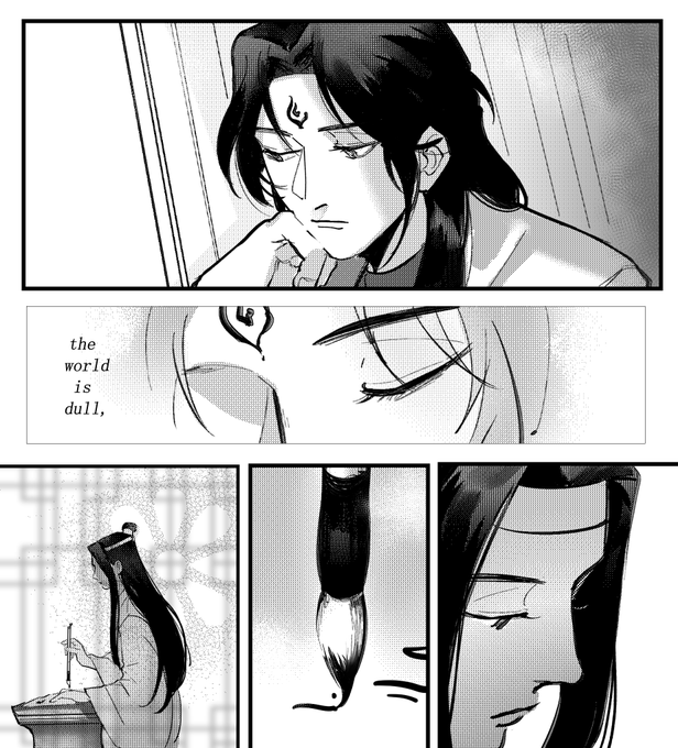 [Reup because the first page lost sentence]
A quote i really like.

#ScumVillainSelfSavingSystem #MoDaoZhuShi #人渣反派自救系统 #MDZS #TianGuanCiFu #冰秋 #BingQiu #HuaLian #WangXian #魔道祖师 #天官赐福 #花怜 #忘羡 