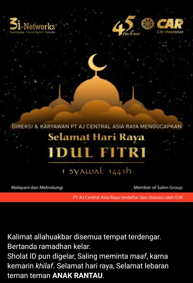 Hanniball_hans's tweet photo. Semangat Untuk kalian anak anak perantauan yang tanpa pulang, tanpa berjabat tangan, tanpa bisa berpelukan, semoga hari rayamu membahagiakan
Salam dari surabaya
#EidMubarak #CAR3iNetwork https://t.co/PoQl5GtoYP