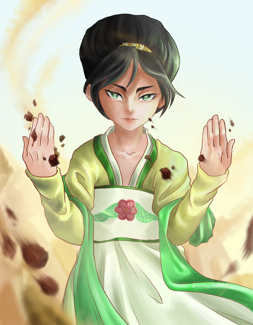 Avatar The Last Airbender Toph Beifong Cosplay Costume