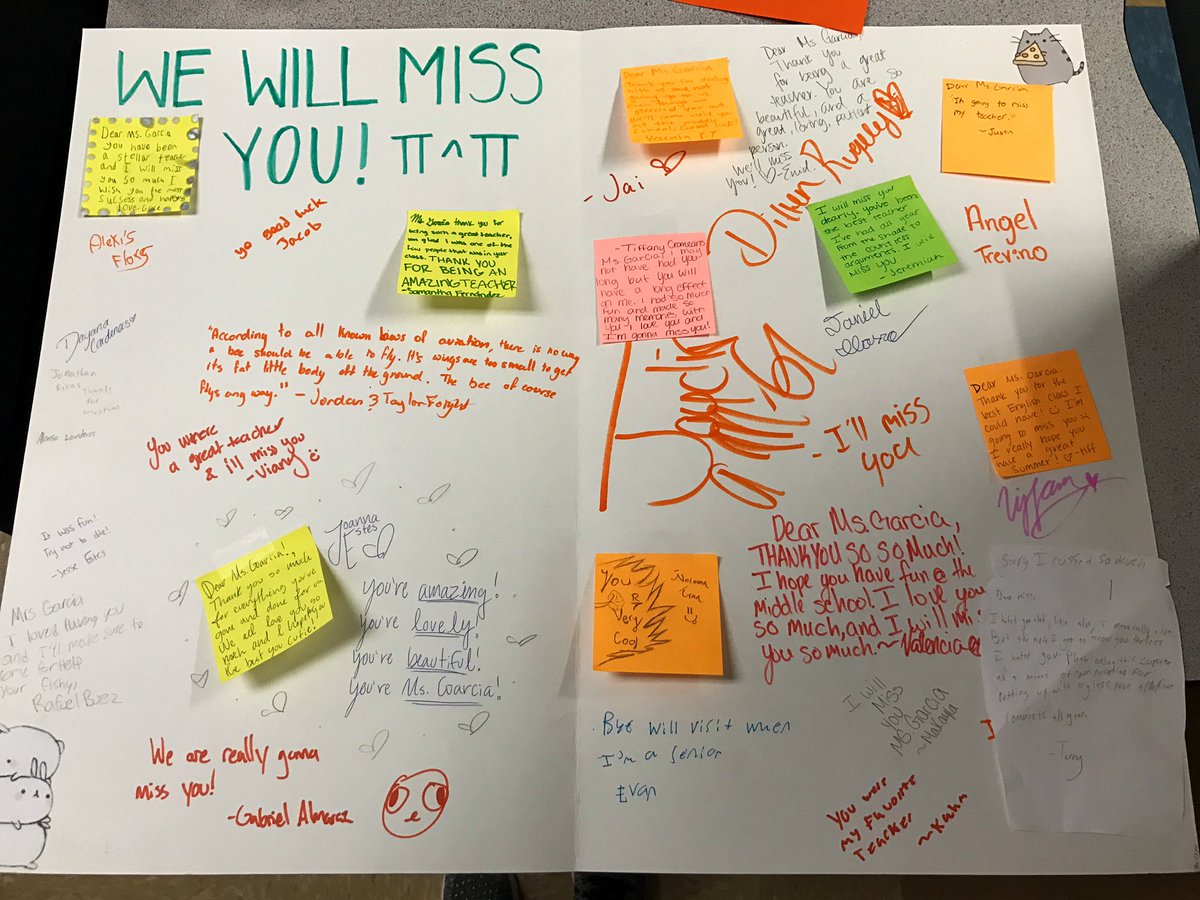 KrysiaStephens's tweet photo. To my @ManorNewTech Class of 2020–I’m reminiscing your freshman year, and how exciting and inspiring my time with y’all was! Thank you for making my first year teaching so memorable, and I wish you all the best for the future. Happy Graduation Day!! 💕 https://t.co/2MrDdapEtg