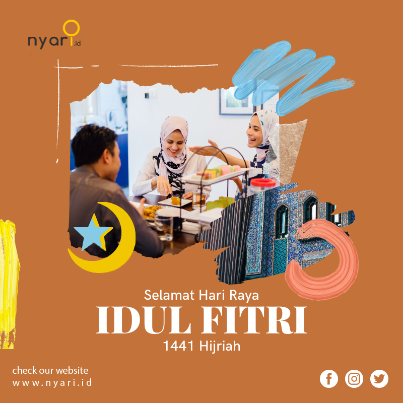 nyari_id's tweet photo. https://t.co/nqaQ2hTc0v mengucapkan Selamat Hari Raya Idul Fitri 1441 Hijriah
_____
#nyariid #IdulFitri2020 #eidmubarak #eidmubarak2020 #idulfitri #selamatharirayaidulfitri #selamatharirayaidulfitri2020 #lebaran #lebaran2020 #lebarandirumahaja #dirumahaja https://t.co/nFKWS3GQ9R