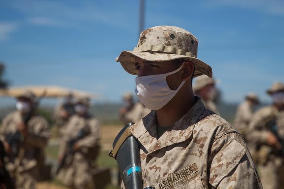 'To help preserve the health & safety of everyone at @MCRD_SD, necessary preventative protocols have been implemented to meet @DeptofDefense Force Health Protection Guidance. Including formal screening measures & follow-on assessments for those who present #COVID19 symptoms.”