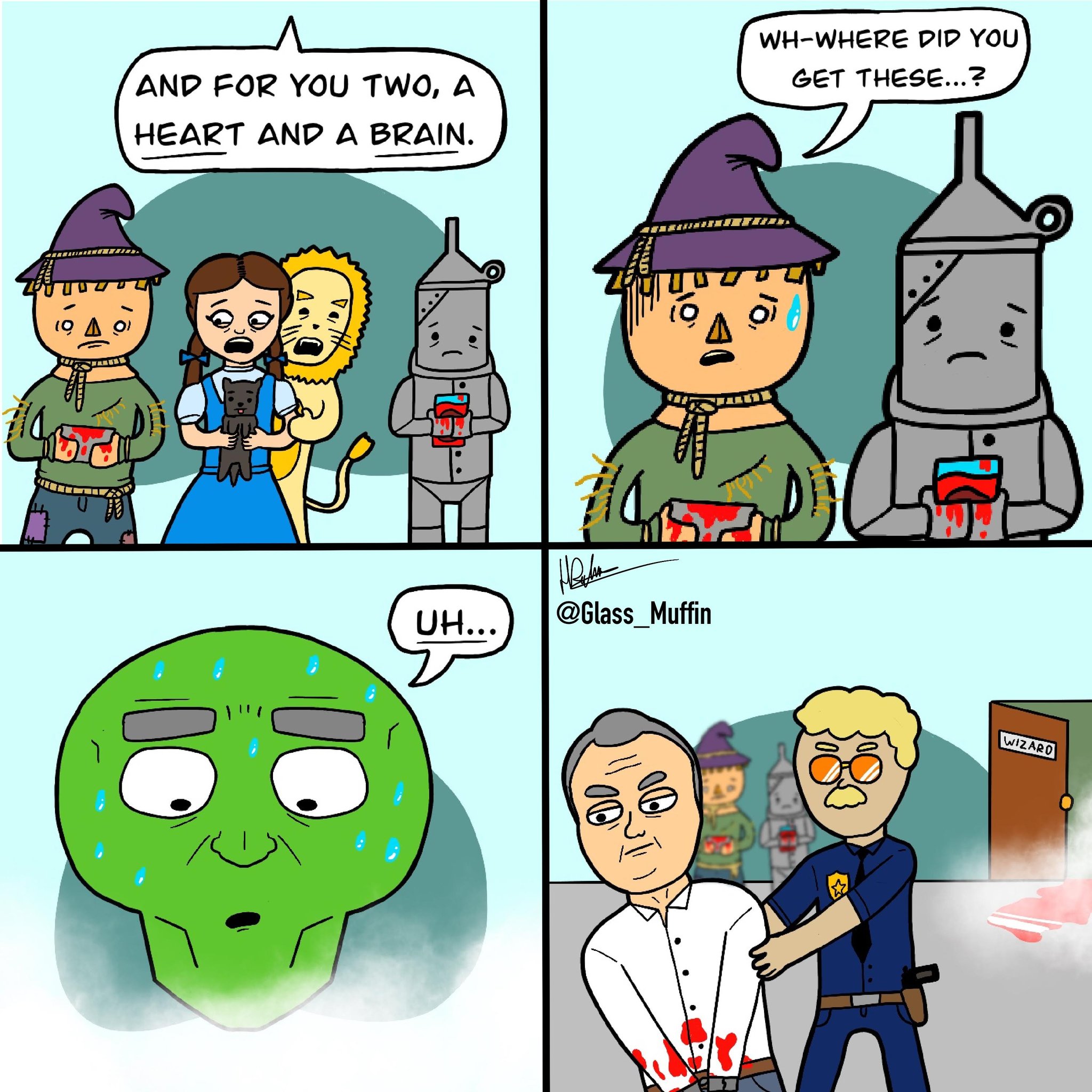 Glass Muffin no Twitter: "The Wonderful Wizard of Oz! #wizardofoz #com...