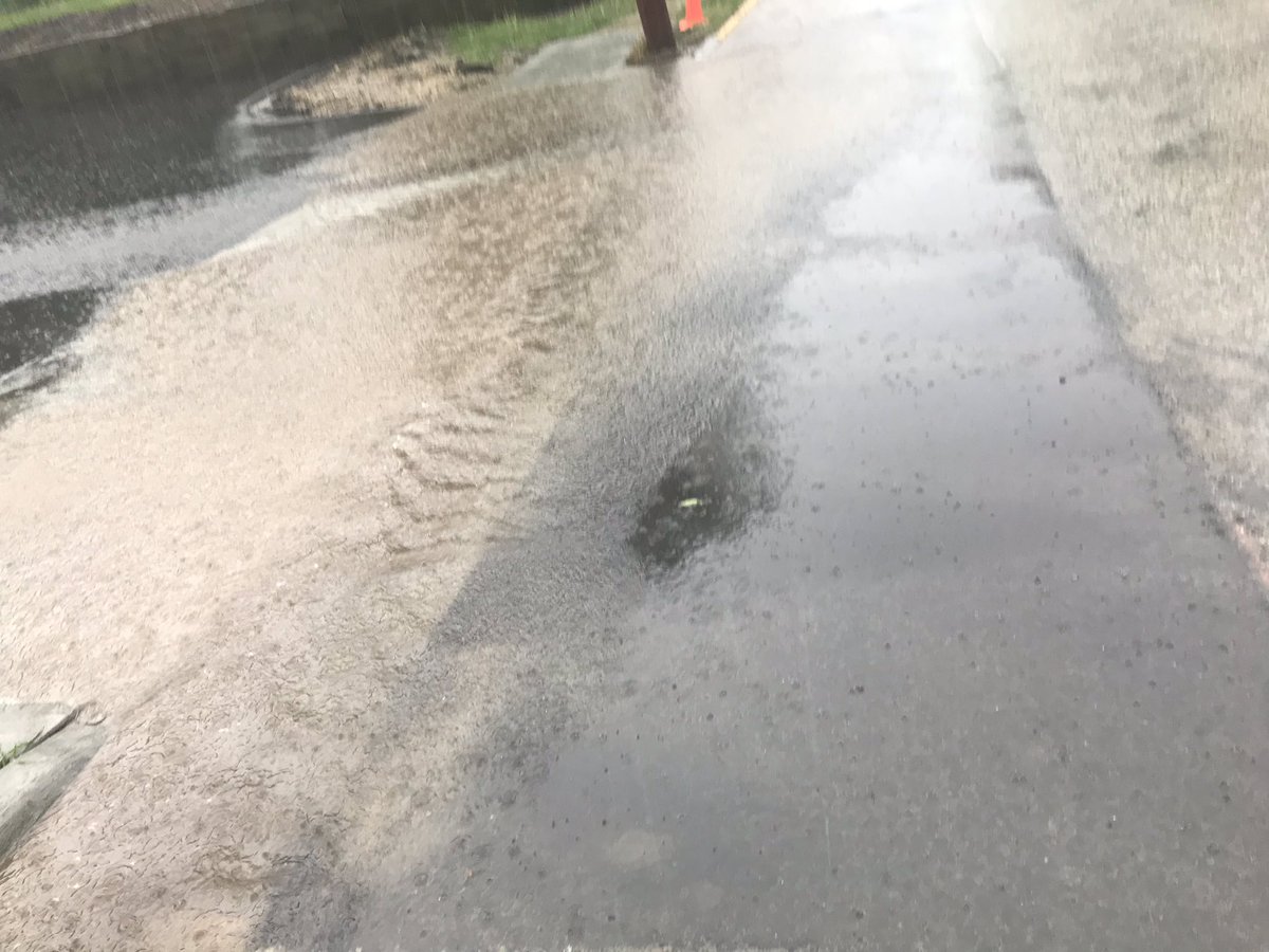 FridayNiteFish's tweet photo. Big storms in #Wisconsin rain flooding out at #miltonwi stay safe and don’t drive over flooded roads #turnarounddontdrown #library @nbc15_madison @gazettextra @MiltonCourier @MiltonChamber @WDNR @MiltonHouseWI @CheeseTraveller @TravelWisconsin @MiltonWI @YWCARockCounty https://t.co/3S8ijRnm7W