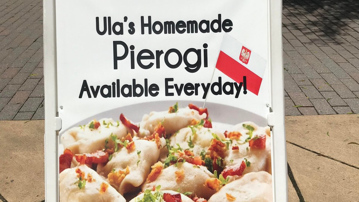 AllThatYazzSoap's tweet photo. Thank you for re-tweeting! This Northern Virginia business makes delicious traditional pierogis. After interviewing co-owner Ula Piotrowska, I got so hungry that I had to go and get some - and they were on point! https://t.co/KYQhJo5I5t