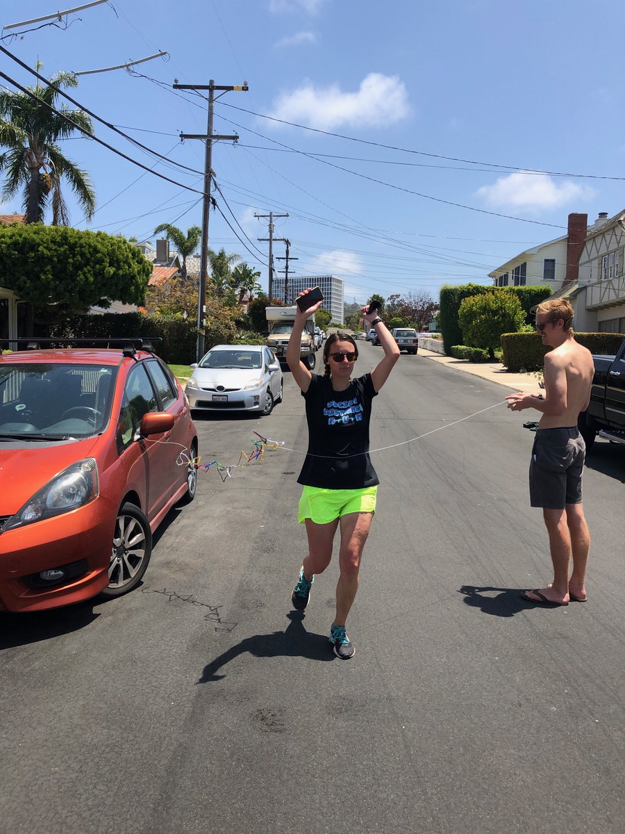 maaahge's tweet image. today I ran my slowest half marathon yet. but on the other hand, it was my fastest half marathon run alone during a pandemic, so you know, I'll take it. #socialdistancerun