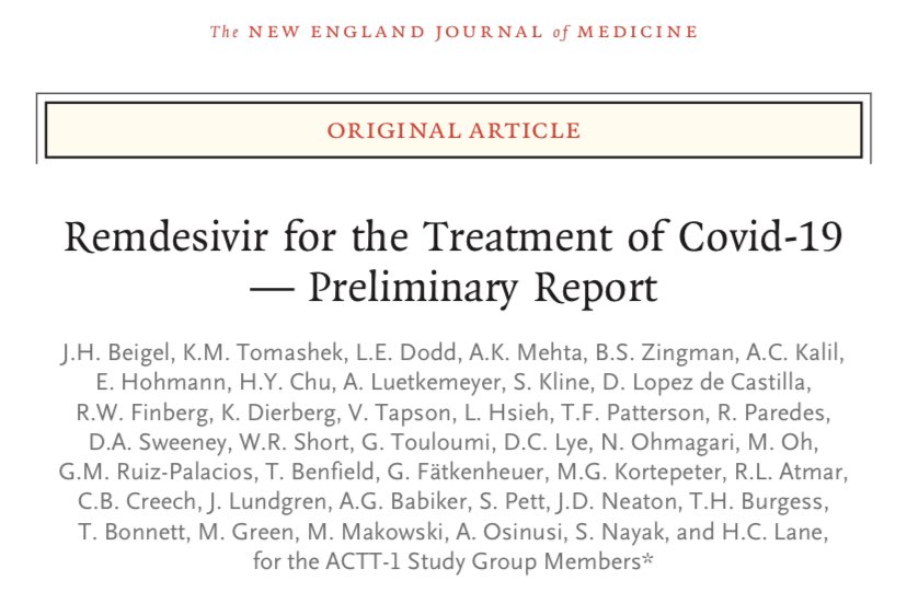 IDJClub's tweet photo. #IDTwitter asked, and we’ve listened

📣 Announcing a special ad hoc #IDJClub THIS Monday, May 25 (9pmEDT) discussing the ACTT-1 #Remdesivir trial 📣

Please RT to help us spread the word! 

Article here: https://t.co/ZVuLvvwsc5 https://t.co/0Z2pffdINK