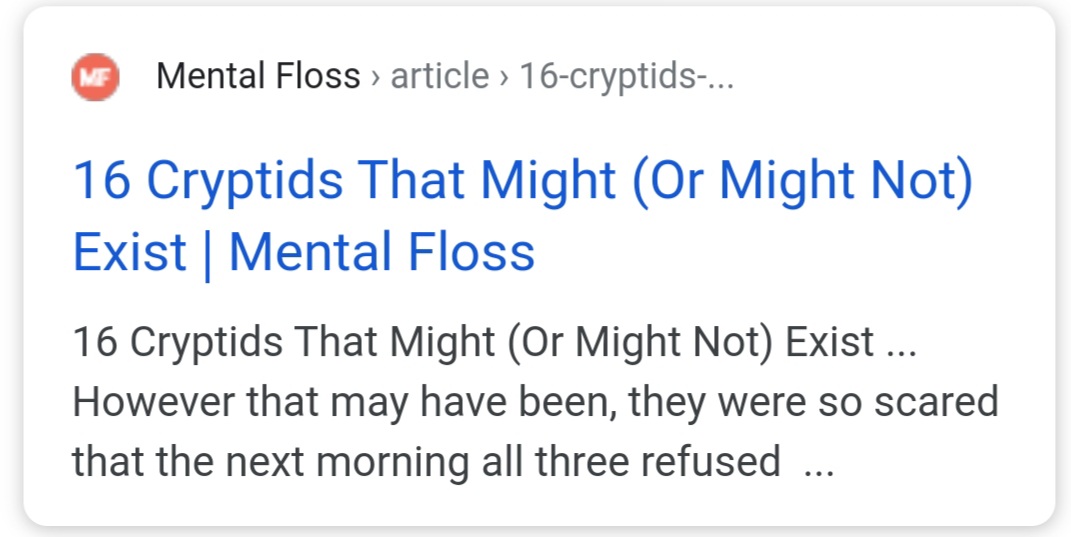 ...those are the only two options.