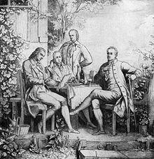 AlexVonH1769's tweet photo. Disfrutando con mi hermano wilhelm von humboldt y con estos grandes pensadores, Friedrich Schiller y Johann Wolfgang von Goethe Que buenos tiempos. https://t.co/V09UETUqan