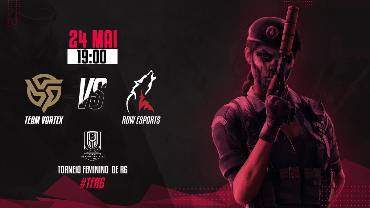 TFR6Oficial's tweet photo. #TFR6 - PLAYOFFS

E tem jogo valendo vaga na final! Quem é você nesse confronto, #GoVTX ou #GoRDW?

🛡️: @TeamVortexOFC x @RDWEsports 
🗓️: 24 de Maio, 19H
🎥: https://t.co/3jOCebzunY

#AquiElasJogam ❤️ https://t.co/EpnlbeJPhr