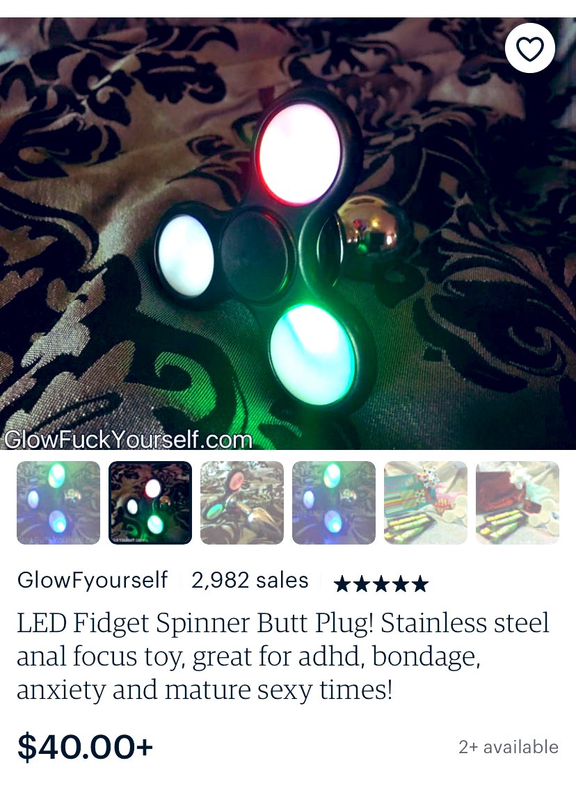 Spinner butt fidget Fidget Spinner