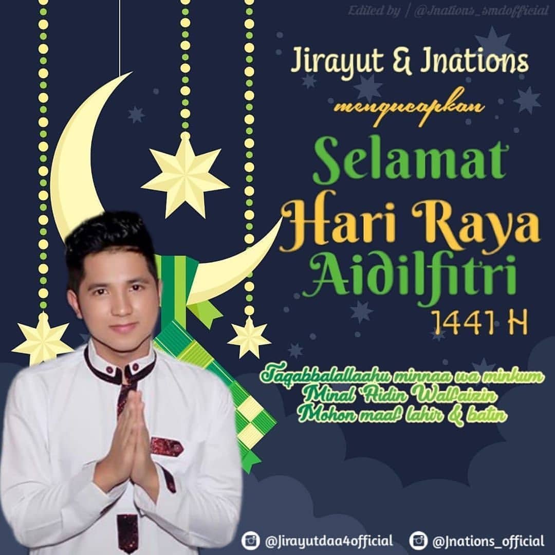 jnationslove's tweet photo. Minal aidzin walaupun Faidzin mohon maaf lahir dan batin semuanya🙏🙏💙💙 @Daa4Jirayut 

#eidmubarak2020 https://t.co/nHa1iUz0y1