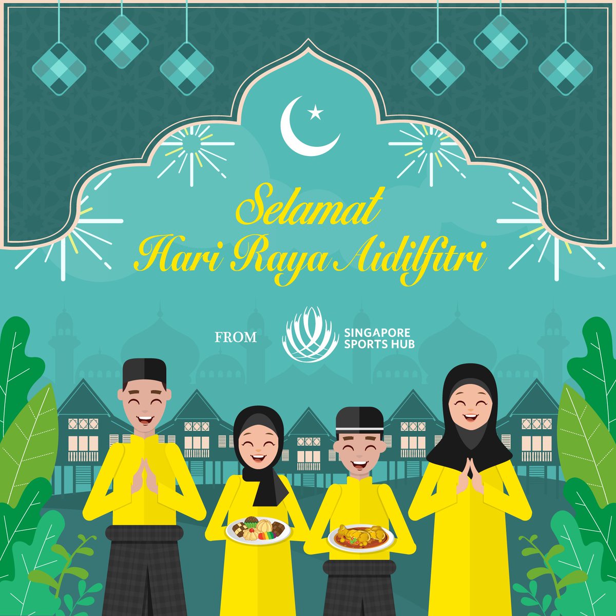 We may be apart from our family and friends this Hari Raya, but we are ...