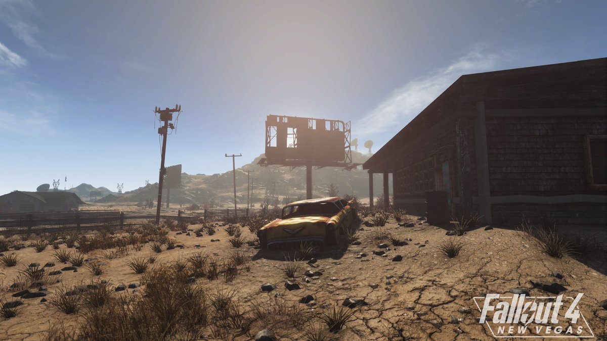 Fallout 4 New Vegas on X: Y'all like signs, environment shots