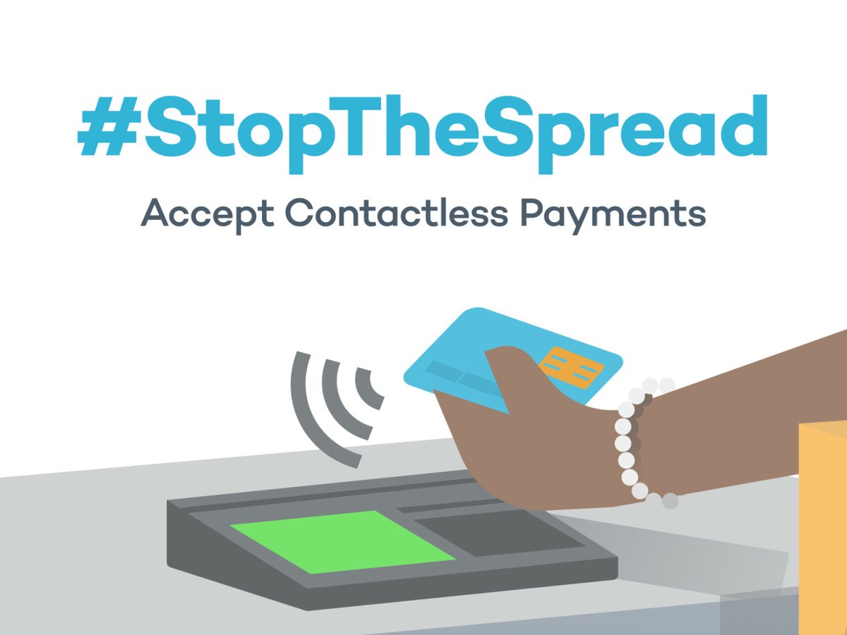 PayJunction's tweet photo. What is your #essentialbusiness using for checkout?
With the customer-facing ZeroTouch Terminal, cards remain in the hands of consumers, protecting employees from germs instead of passing cards back & forth:
https://t.co/gcurGGLxFe
#COVID19 #contactlesspayments #PayJunction https://t.co/5KvAEBWq2x