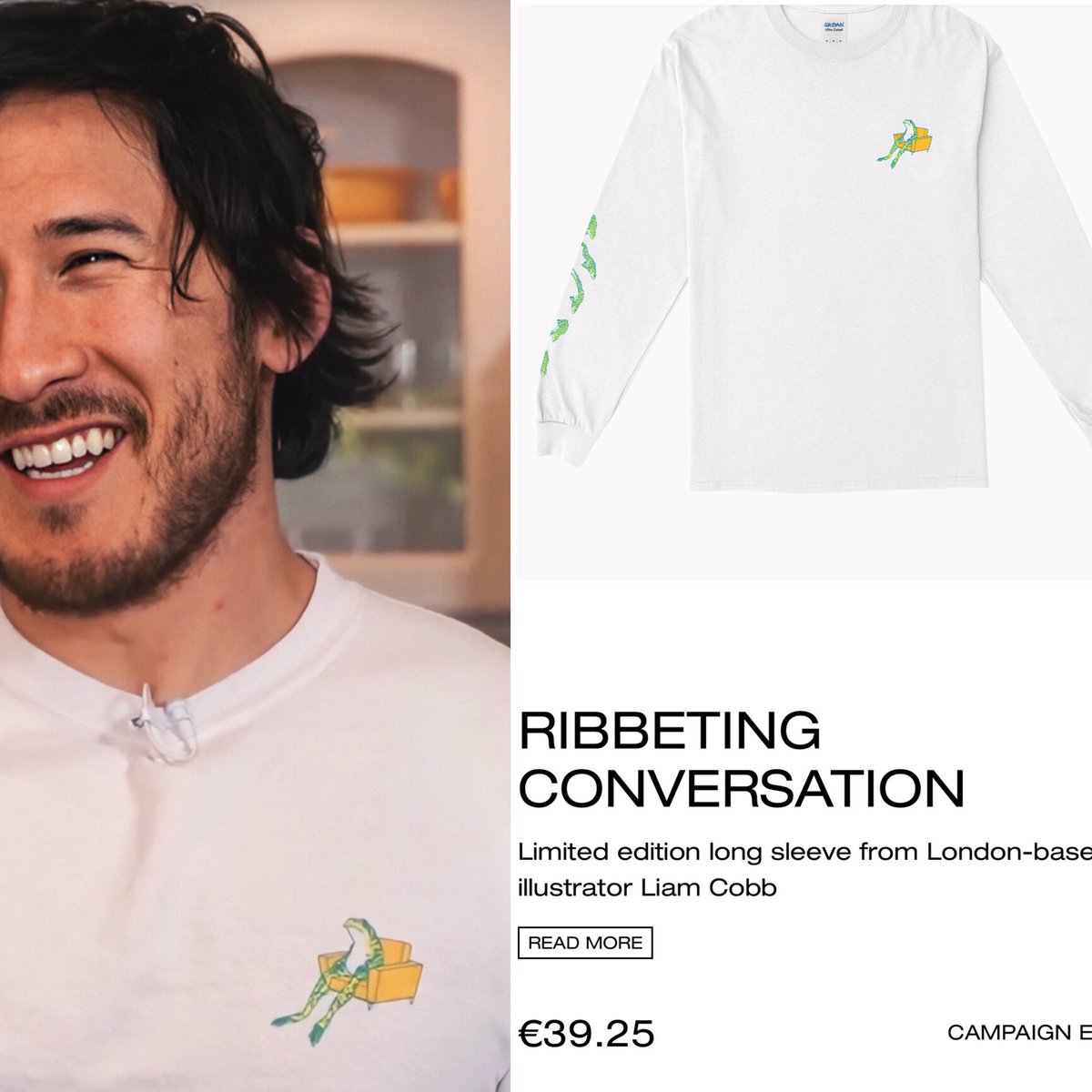 Let’s kick off this thread with a banger: this ‘ribbeting conversation’ longsleeve with frogs all over it! Mark wore this recently. it’s a limited edition shirt and is no longer being sold unfortunately. Here’s the link,it might come back one day!  https://everpress.com/ribbeting-conversation