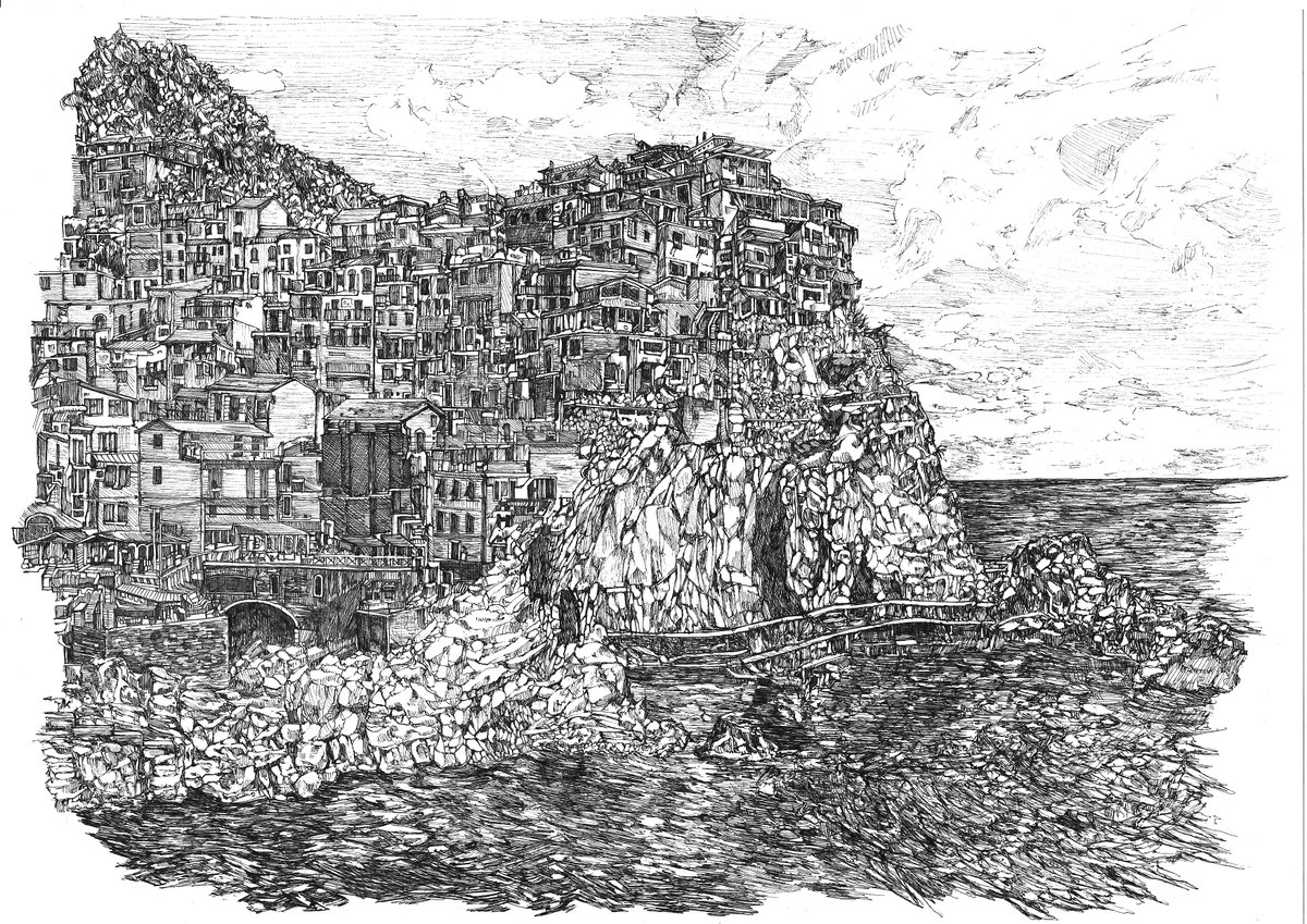 細密画たち #細密画 #ペン画 」GAI@細密トライバルの漫画 細密画たち #細密画 #ペン画 」GAI@細密トライバルの漫画