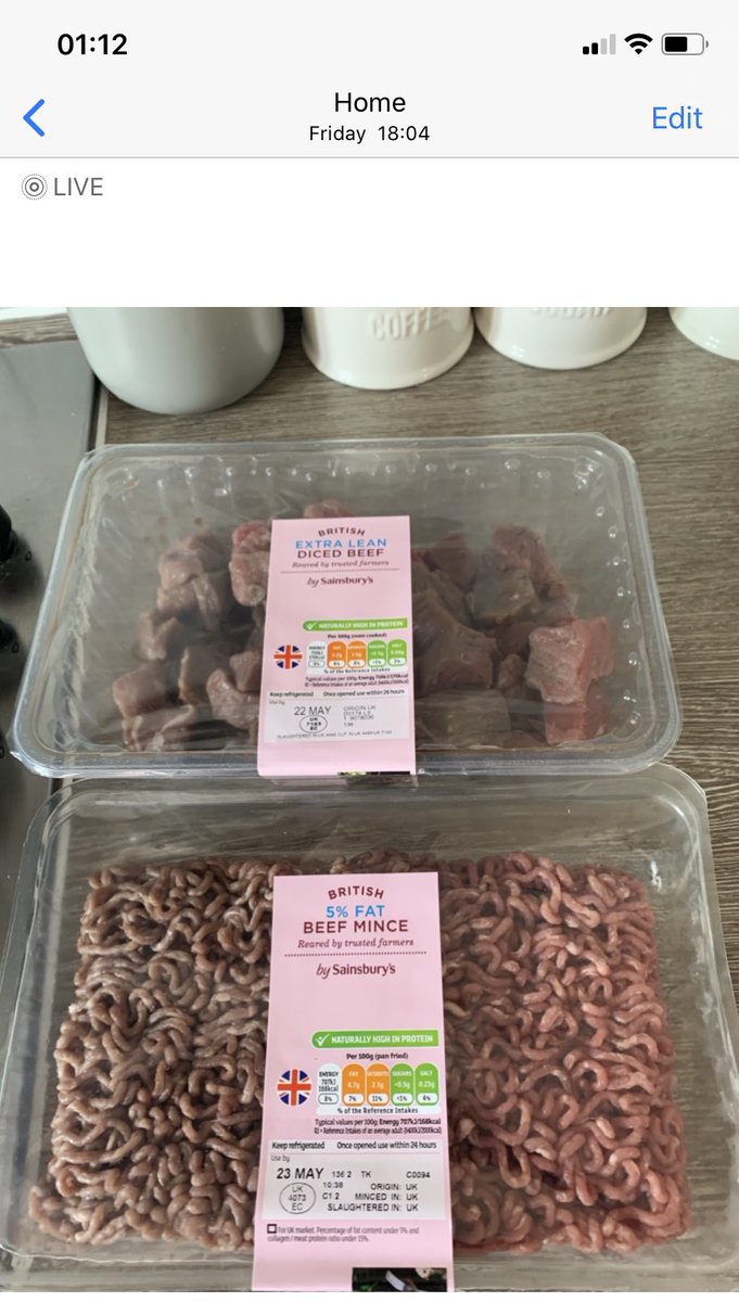 BethanyJayneBon's tweet photo. @sainsburys And as you can see from when I took the photo it was taken Friday 22nd at 18:04 https://t.co/9X1rzh6AX5