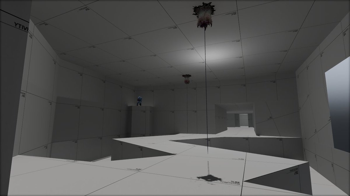 asrutan_dev's tweet photo. WIP of a re-imagining of E1M1 for #HalfLifeAlyx #Source2 #DOOM #screenshotsaturday https://t.co/onM8FxHQvq