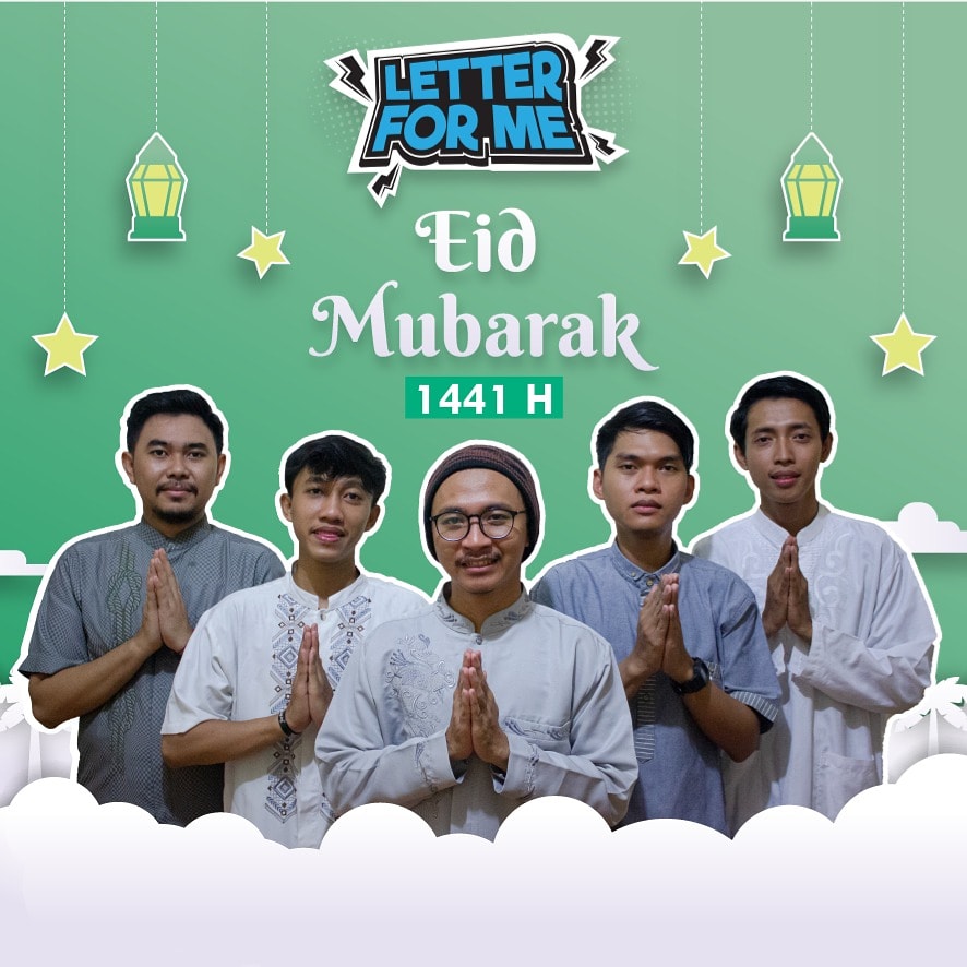 Kami segenap keluarga besar dari LETTER FOR ME mengucapkan " Selamat Hari Raya Idul Fitri 1441 H "Minal aidzin wal faidzin, mohon maaf lahir dan batin"🙏