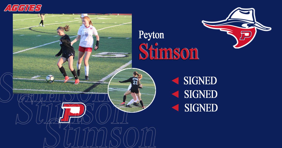 OPSU Women's Soccer would also like to give a big welcome to Peyton Stimson!!!! Peyton comes to OPSU from Oklahoma City, Oklahoma. 
#opsuaggies #OPSU #opsuwomenssoccer #womenssoccer #soccerlife⚽️ #womenathletes #aggieathletics #thenewcrew