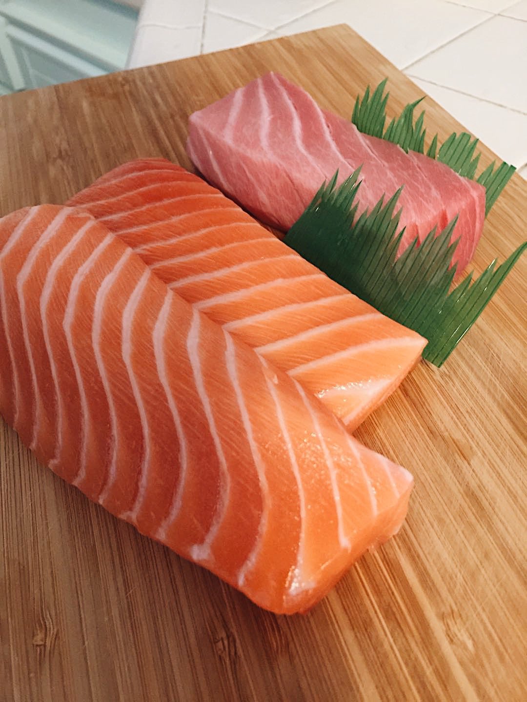 Salmon Belly Sashimi