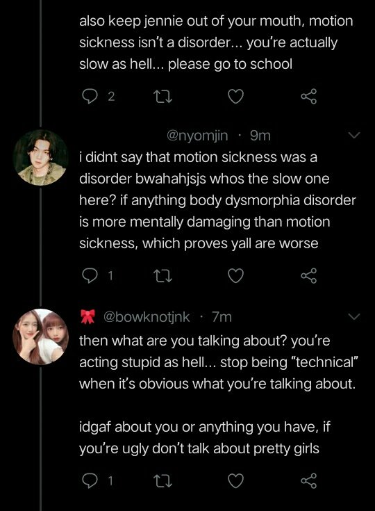 after smart shaming then she physically criticized her calling her ugly??? and an army is really hard for herself and that is one of her personal issues