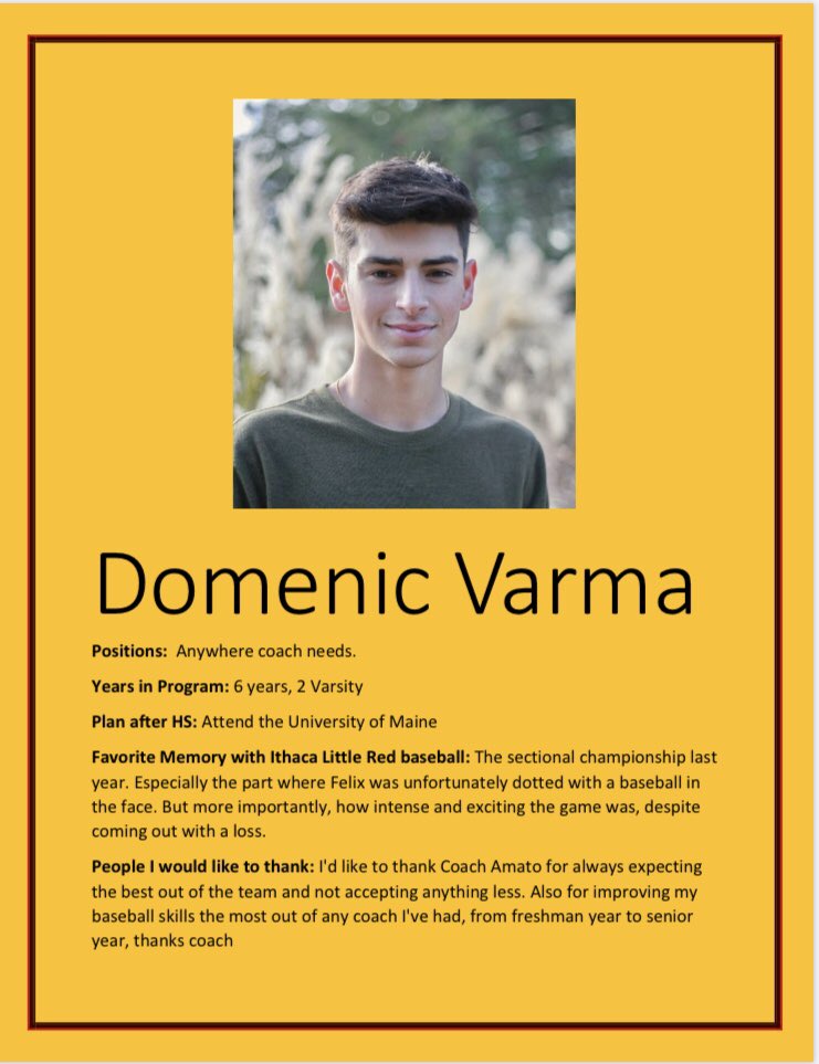 Ithaca Baseball tweet media