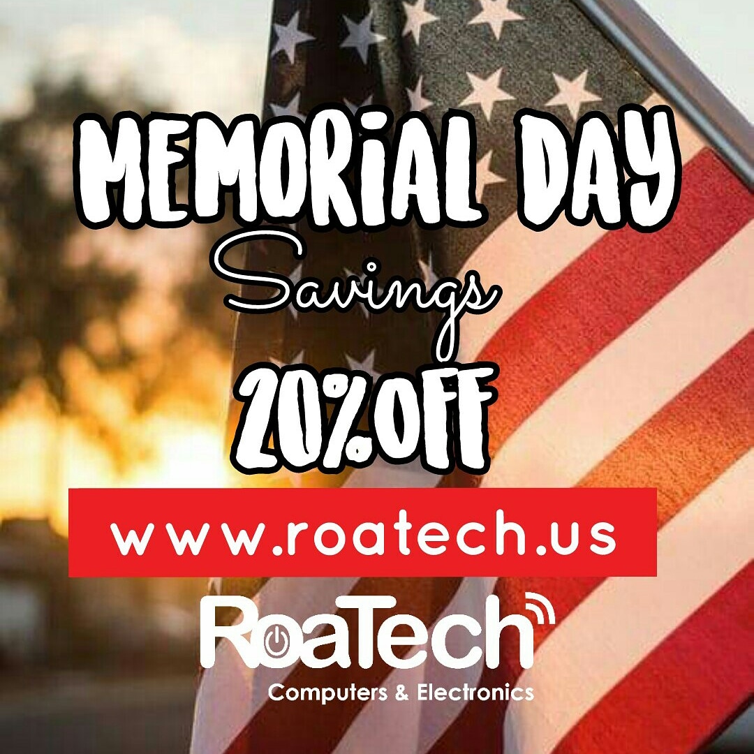 _RoaTech's tweet photo. During the next week 05/23 - 05/30 enjoy #MemorialDay #discount
Just visit our website
https://t.co/7L7ceAZUuD
#oldellicottcity #ellicottcitymd #columbiaMD #Maryland #baltimore #washingtondc #philadelphia #newyorkcity
#computer #computerstore #roatech
Pic by Andrew Ruiz https://t.co/SCcP7YGxCa