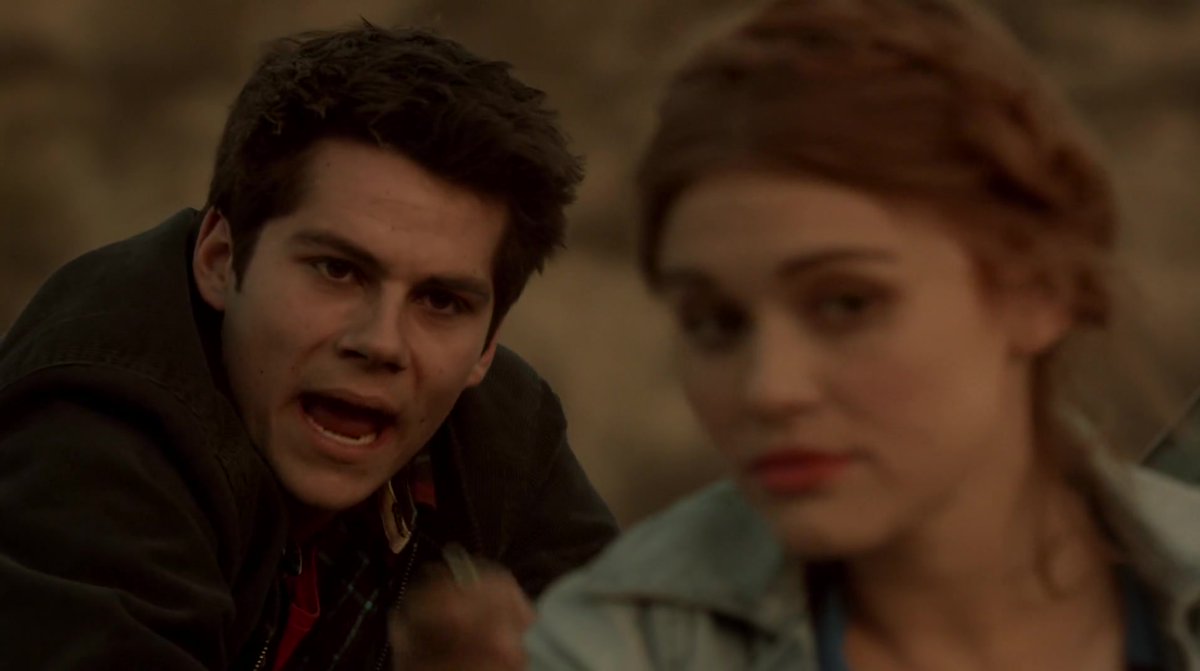        4×01 Lydia: "Maybe we should        just walk." Stiles: "Hey, I will never abandonthis jeep. You understand me?     Ever. Ever. Ever."      