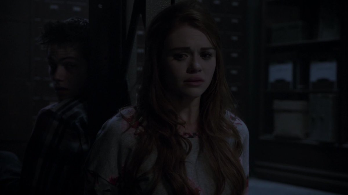        4×09"Lydia, look at me. Don't listen.Okay, don't listen to it. Justfocus on my voice, alright?" 