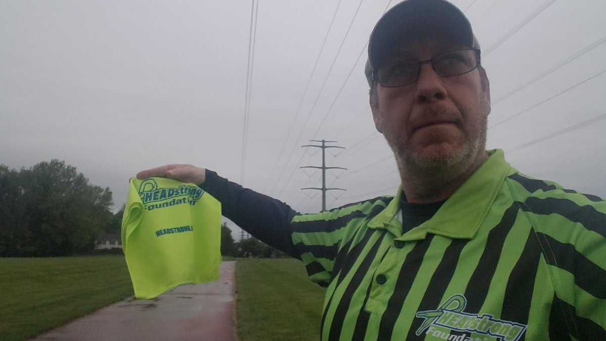 NJILOAexec's tweet photo. Finally, our President Mike Z made his run! @HEADstrongFnd #GreatCall2020 https://t.co/PZgsJU1afr