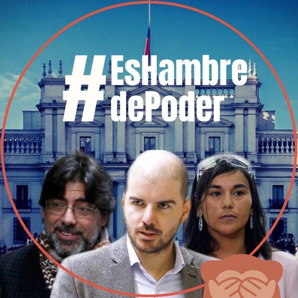 mortizherrera's tweet photo. 🔳Estos rostros de izquierda chilena no trepidan en su afán oportunista para ganar réditos políticos 

🔸️Es la miseria humana misma el actuar de estos personajes 

#EsHambreDePoder https://t.co/HkWG60uhOm