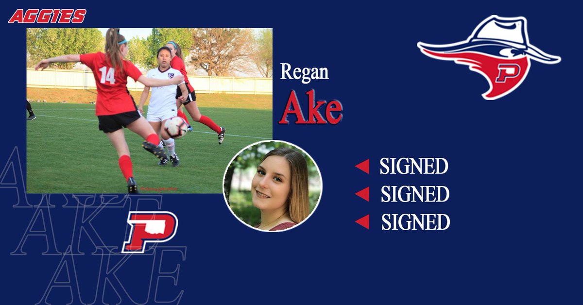 OPSU Women's Soccer would also like to give a big welcome to Regan Ake!!!! Regan is from Mustang H.S
Mustang OK. She was in National Honor Society all 4 years w/3.8 GPA & her team were State finalists 2 years straight. 
 #OPSU #opsuwomenssoccer  #aggieathletics #thenewcrew