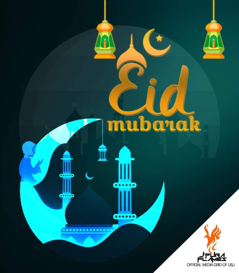 OnManodya's tweet photo. Sending warm wishes and happiness on the occasion of Eid. Eid Mubarak..! ���️

#JpuraFlames #EidMubarak https://t.co/uHiHDQg5tV