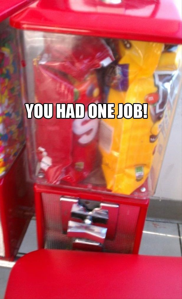 bellchangotit's tweet photo. Best Of: You Had One Job....This one actually made me laugh out loud. #hilarity #snicker #smirk #humorous https://t.co/CyLZrct88q