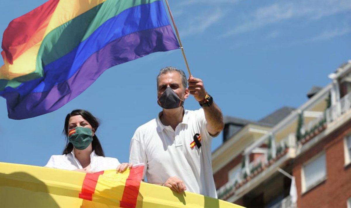 Arshada16's tweet photo. Me encanta que el Gobierno haya aprobado adelantar el #OrgulloLGTBIQ 

Os doy las gracias chicos por el apoyo al colectivo, pero volved a casa que hay que mantenerse seguros. 🤗🏳️‍🌈

#Elvirussoisvoxsotros https://t.co/CkBkPFgvKx