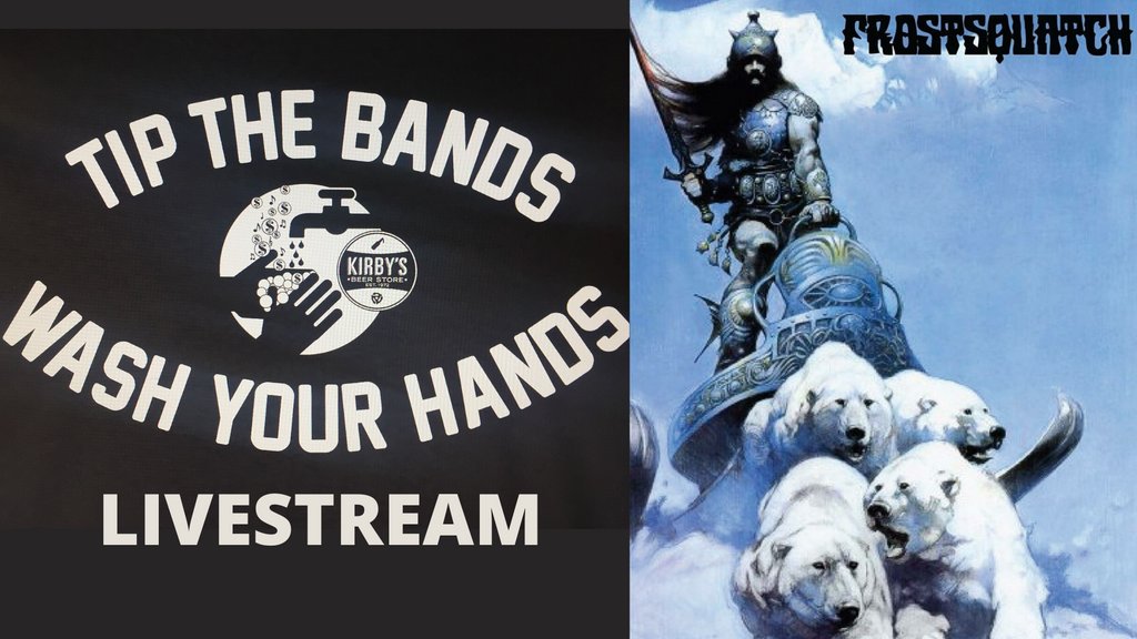 TOGO Drinks at Kirby's start at 5pm (call 239-7990) and the Frost Squatch Livestream starts at 8pm.  Happy Memorial Day Weekend!!