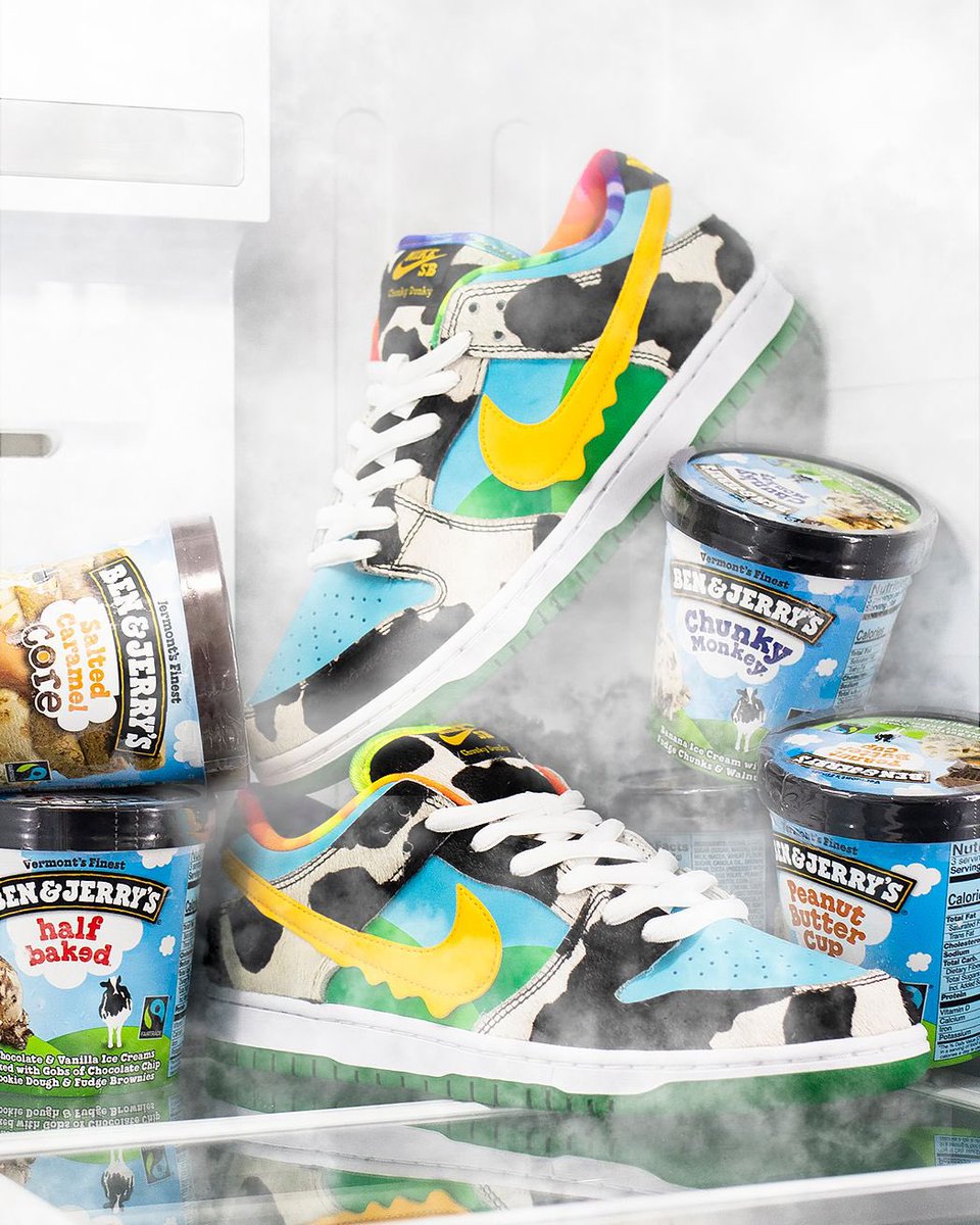 Here’s a chance to WIN A FREE PAIR of Ben &amp; Jerry’s x Nike Dunk SB 'Chunky Dunky' 

To enter:
1) Must follow @TheStyleSales 
2) RETWEET this tweet
3) Reply to this tweet with your size and tag a friend.

Winner will be contacted May 31st. GOOD LUCK!