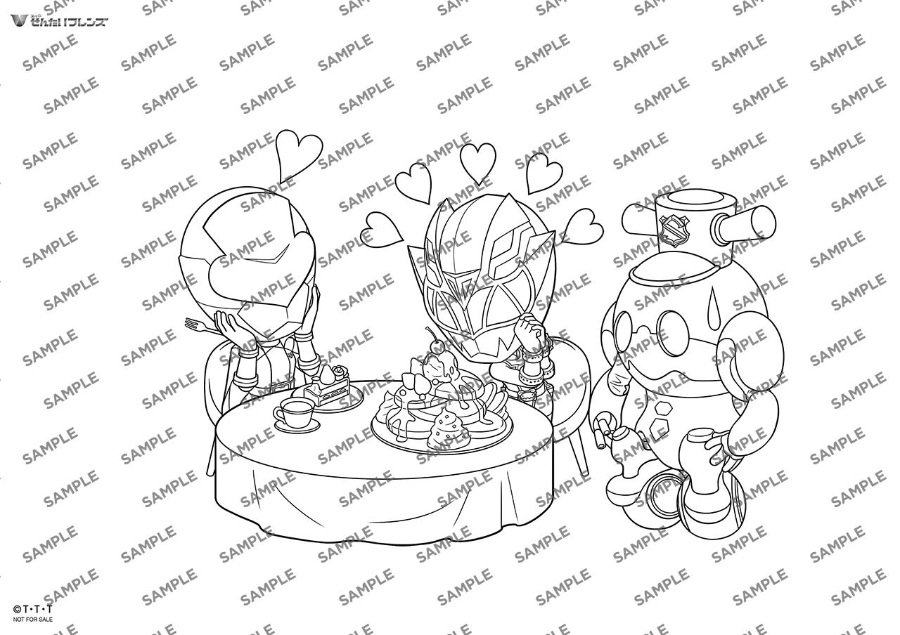 スーパー戦隊オフィシャル U Tvitteri スーパーせんたいフレンズ 家庭用 公共向けにそれぞれ ぬりえ おやつ を追加 おやつタイムでほっと一息 適量でおねがいしますね Https T Co Zajkuuv0qb Nitiasa リュウソウピンク ルパン