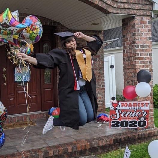 ByAWatts's tweet photo. Onward and upward 🎓🦊 https://t.co/4tSZG8Jahy