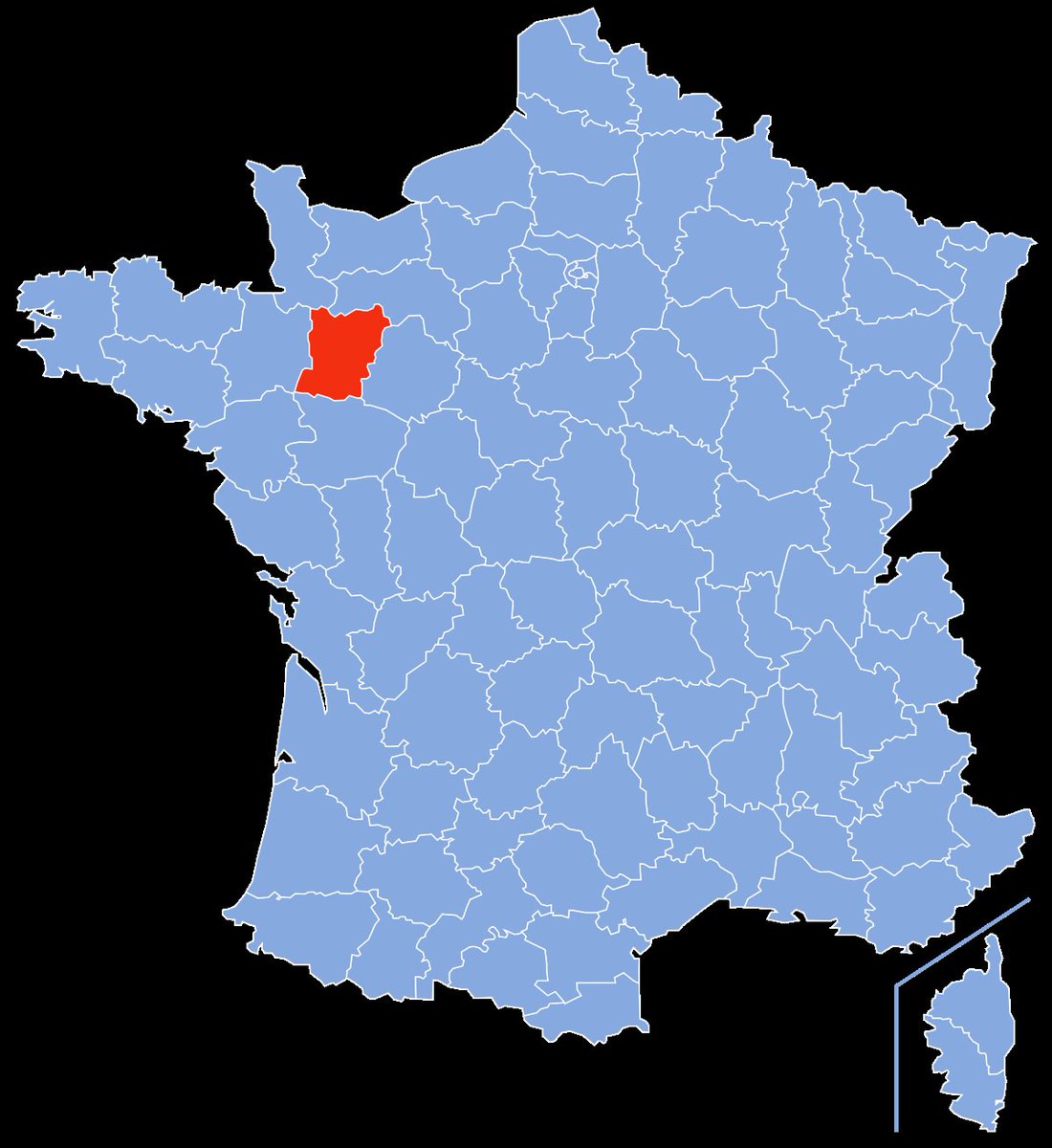 83. mayenne (53)prefecture : lavalin the middle of everything, not bad just there