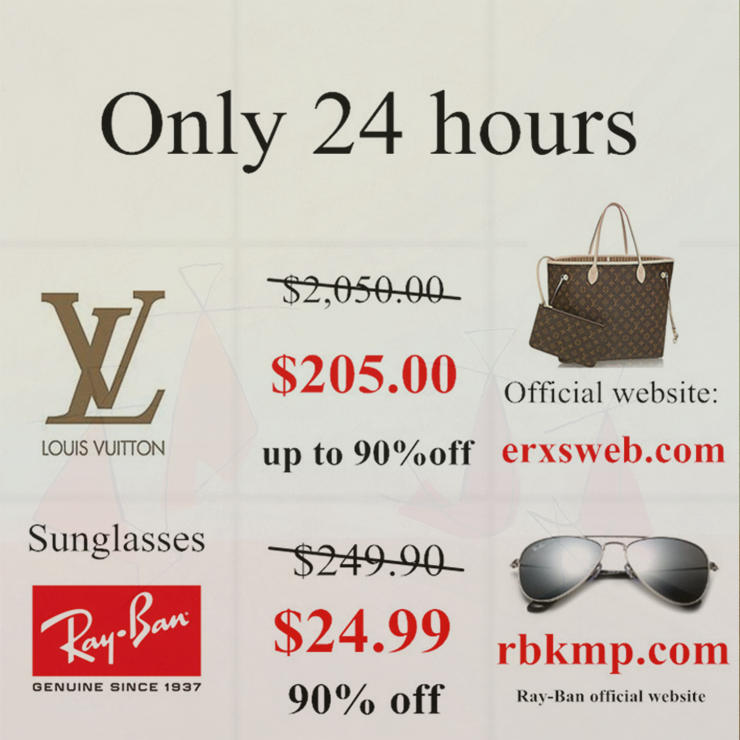 alissa_vi's tweet photo. Dear friends LV bags and ray ban sunglasses are on sale today
@pg9501 https://t.co/Jt7T7Q6ax6
