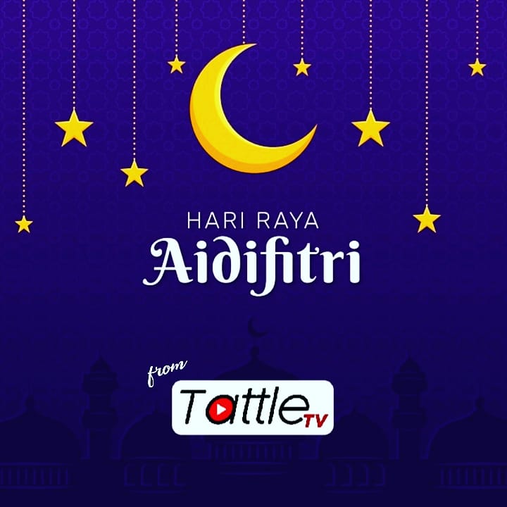 tattle_tv's tweet photo. Wishing everyone a blessed Hari Raya Aidilfitri, Maaf Zahir &amp; Batin! Have a safe and happy celebration! 🎊🎊🎊 https://t.co/X8Pqifi5if