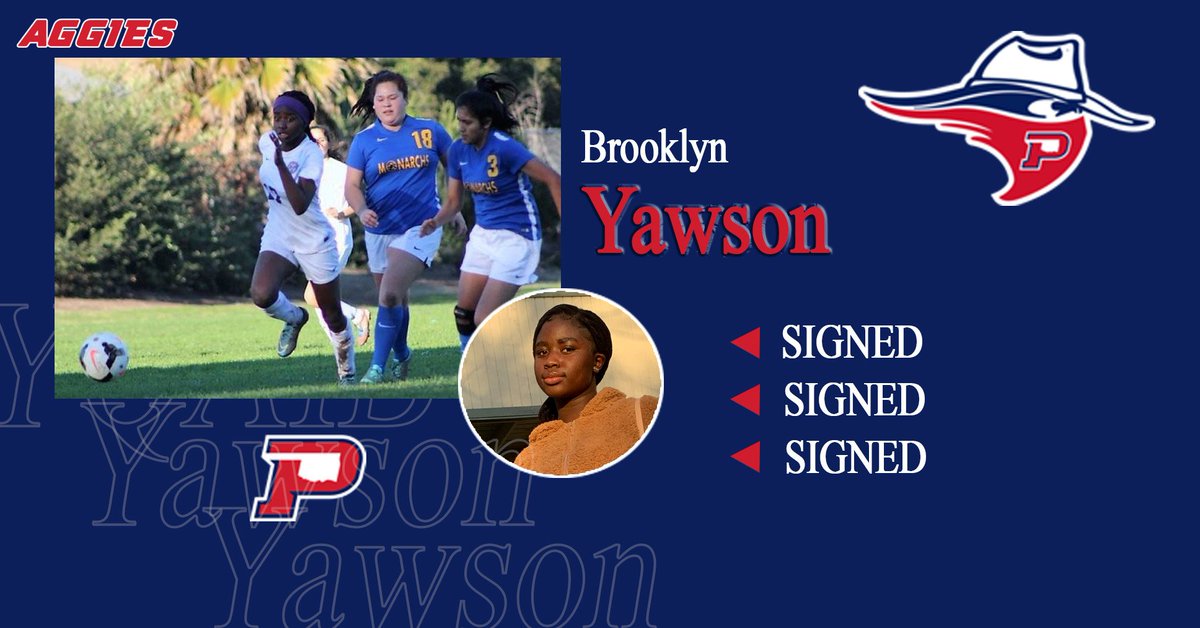 OPSU is excited to introduce Brooklyn Yawson to the team!!! Brooklyn is from Fremont, CA.  She broke her high school's record for relay & the 100.  Also, scored the winning goal that took her team to NCS.
#opsuwomenssoccer #opsuaggies  #aggieathletics  #womenssoccer  #thenewcrew