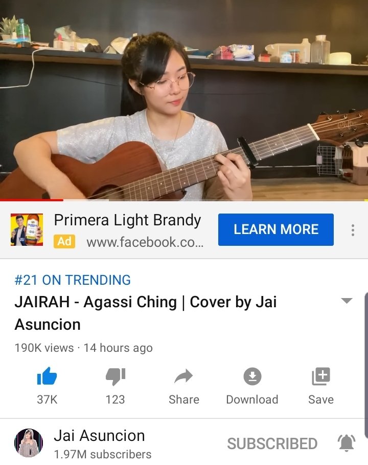AgassiChing's tweet photo. OMG! TRENDING ANG JAIRAH! Congrats love! @jaiyieee! ❤ https://t.co/iUp8O6kjRU
